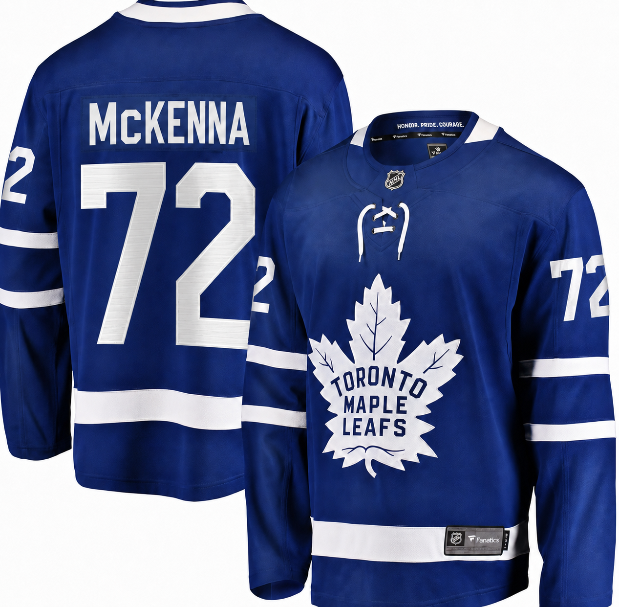 Fanatics NHL Toronto Maple Leafs Gavin McKenna #72 Breakaway Jersey - Blue