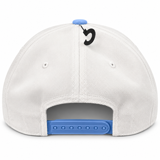 Nike MLB Chicago Cubs Pro Cap Adjustable Snapback Hat – White/Light Blue
