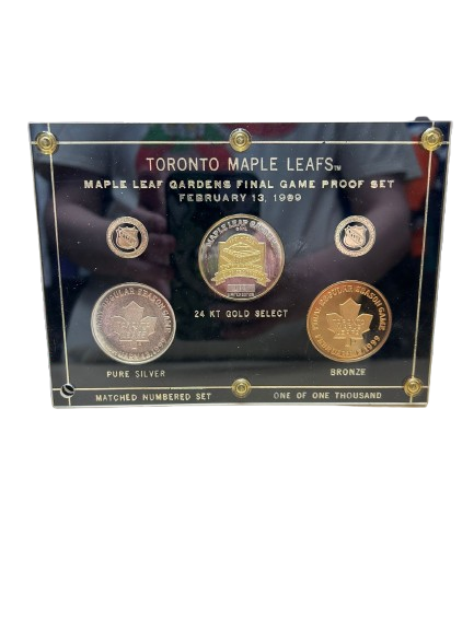 Toronto Maple Leafs Maple Leaf Gardens Game Proof Set February 13, 1999 (182/1000)