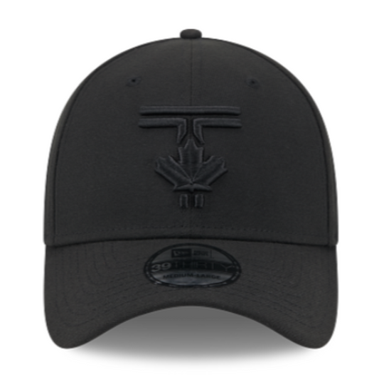 New Era MLB Toronto Blue Jays 2024 City Connect 39THIRTY Stretch Fit Hat - Black