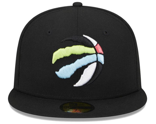 New Era NBA Toronto Raptors Multi-Color Pack 59FIFTY Fitted Hat - Black