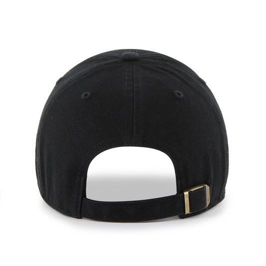 '47 Yellow Lab Base Runner Icon Adjustable Clean Up Hat - Black