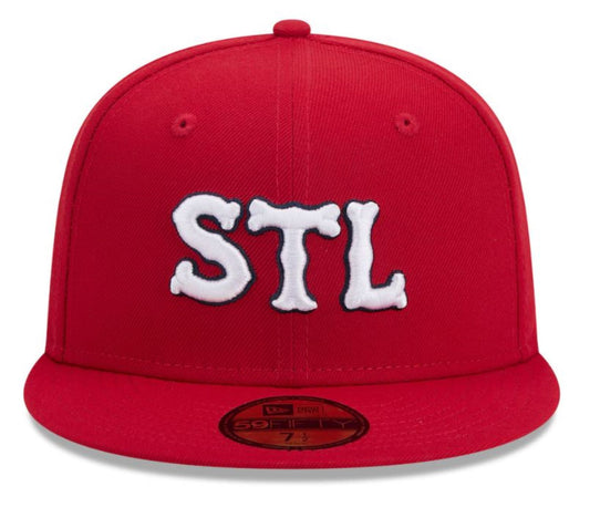 New Era MLB St. Louis Cardinals 2024 City Connect 59FIFTY Fitted Hat - Red