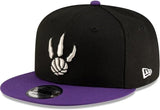 New Era 9FIFTY NBA 2024 Toronto Raptors Classic Edition Snapback Hat - Black/Purple