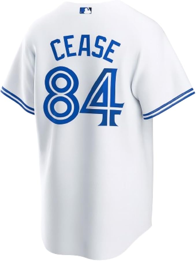 Nike Mens MLB Toronto Blue Jays Dylan Cease Home Stitched Name