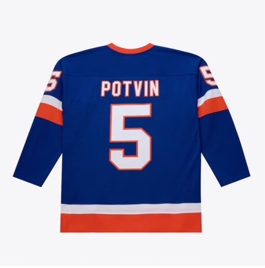Mitchell & Ness NHL Denis Potvin New York Islanders 1982/83 Jersey - Blue