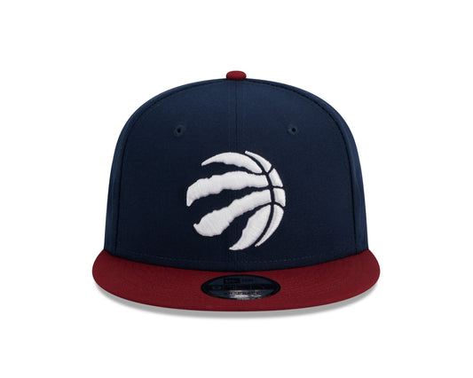 Toronto Raptors New Era Two-Tone Color Pack 9FIFTY Snapback Hat - Blue