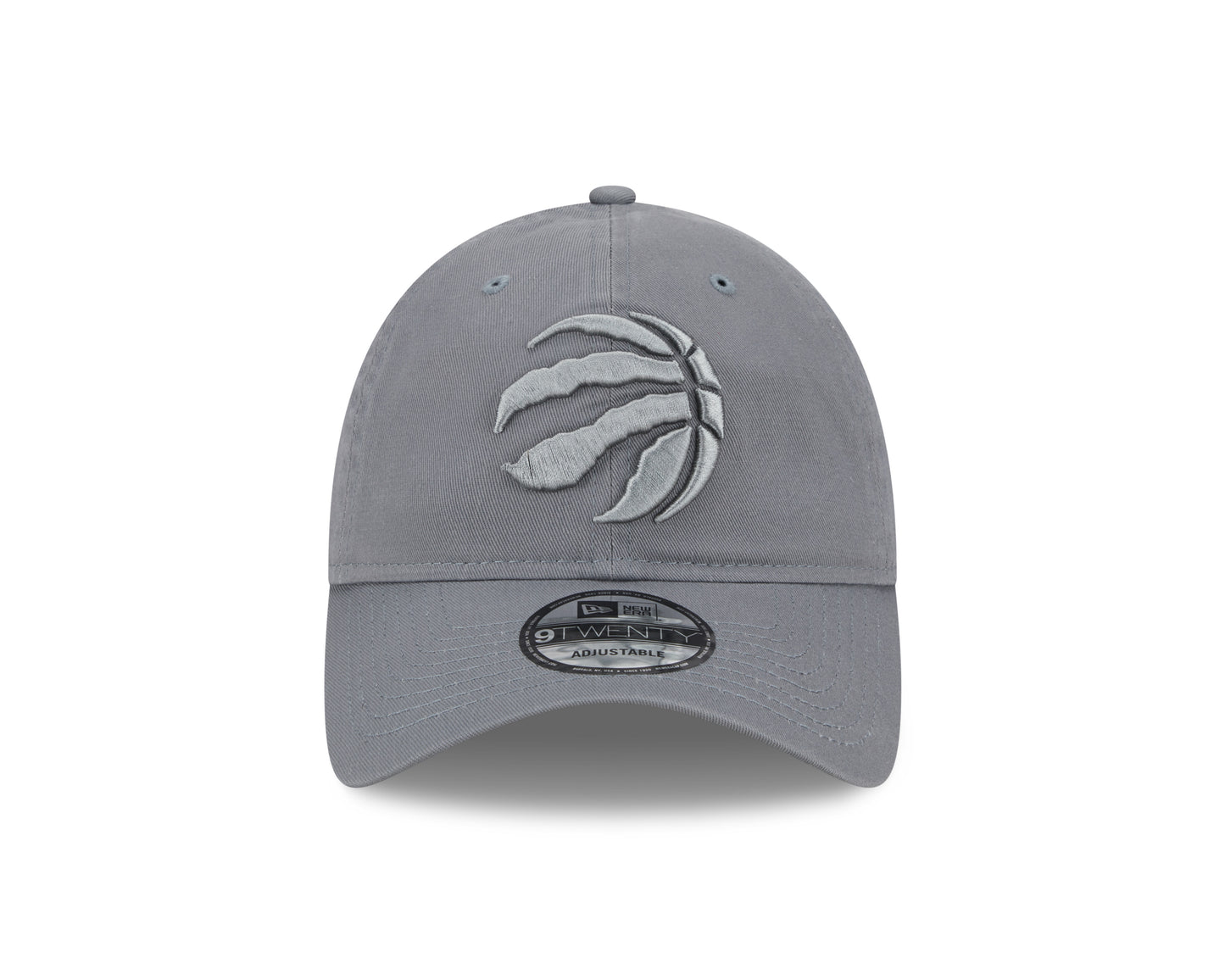 Toronto Raptors Light Grey 9TWENTY 920 Adjustable Hat