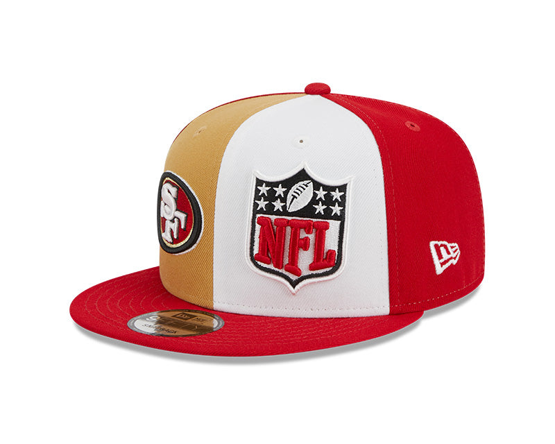 Men's New Era Gold/Scarlet San Francisco 49ers 2023 Sideline