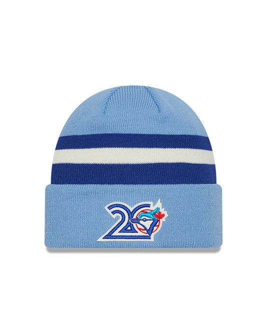 New Era MLB Toronto Blue Jays 20th Anniversary Retro Cuffed Knit Beanie Hat