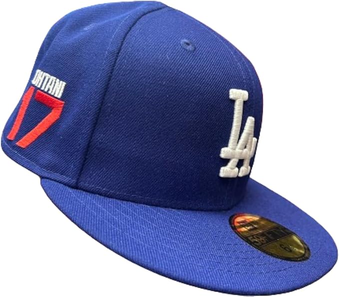 Men s New Era Shohei Ohtani Royal Los Angeles Dodgers Authentic Collection 59FIFTY Fitted Hat