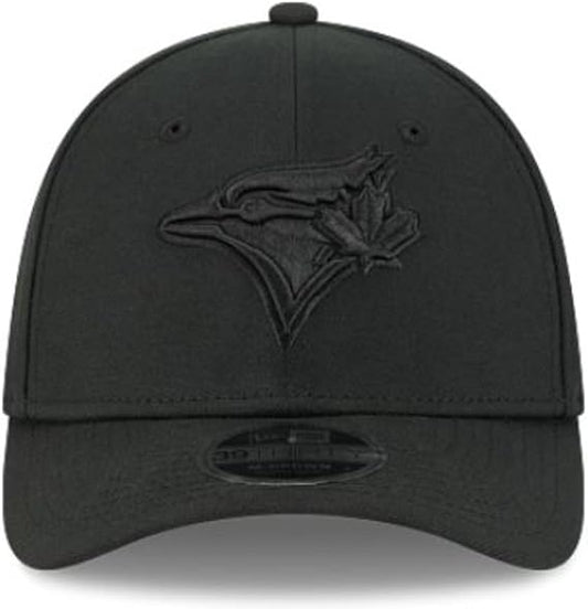 New Era MLB Toronto Blue Jays 39THIRTY M-Crown Fitted Cap - Black on Black