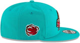 New Era 9FIFTY NBA 2024 Memphis Grizzlies Classic Edition Birdseye Snapback Hat - Blue