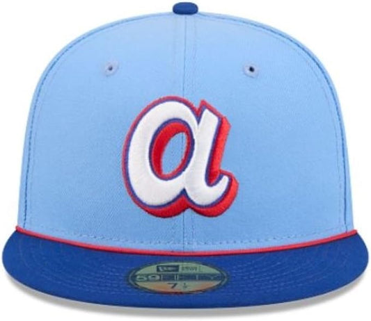 New Era MLB Atlanta Braves 2026 City Connect On-Field 59FIFTY Fitted Hat - Blue