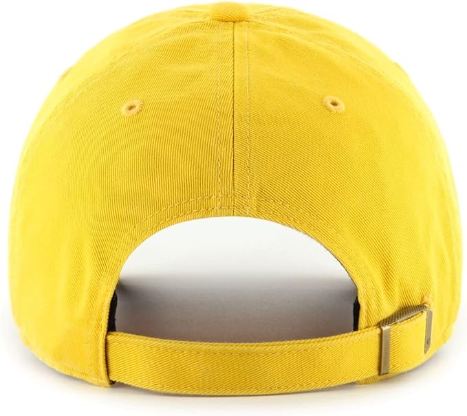 '47 MLB Clean Up Los Angeles Dodgers Yacht Club Adjustable Cap - Yellow