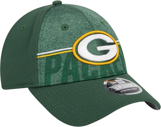 New Era Green Bay Packers Green 9Forty 940SS NFL Training Adjustable Cap - One Size