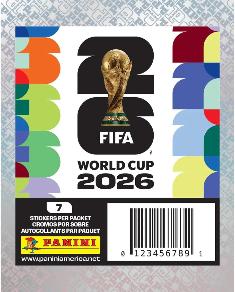 PANINI FIFA World Cup 2026 Offical Album Pack Stickers