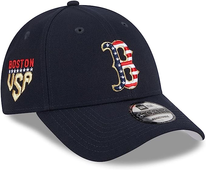 New Era Boston Red Sox 9Forty Fourth of July Curved Adjustable