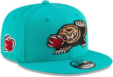 New Era 9FIFTY NBA 2024 Memphis Grizzlies Classic Edition Birdseye Snapback Hat - Blue