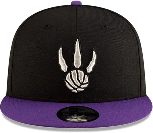 New Era 9FIFTY NBA 2024 Toronto Raptors Classic Edition Snapback Hat - Black/Purple
