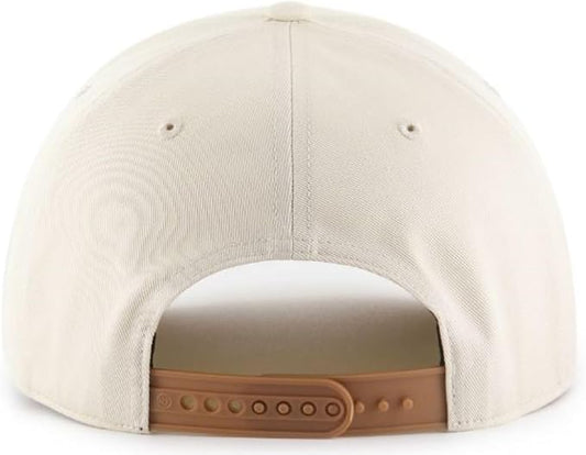 '47 Hitch MLB Los Angeles Wave Rope Option Snapback Hat - Cream Neutral