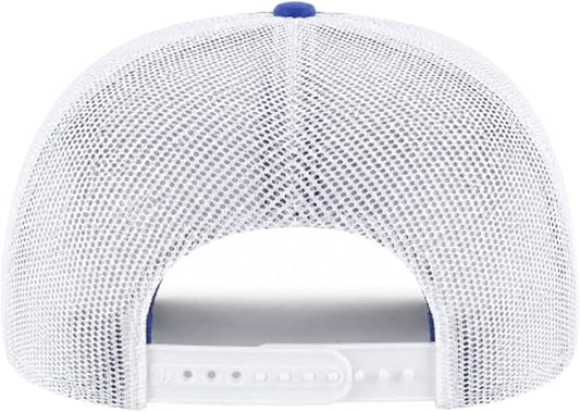 47 NHL Edmonton Oilers with Love Trucker Mesh Adjustable Hat - Royal Blue/White