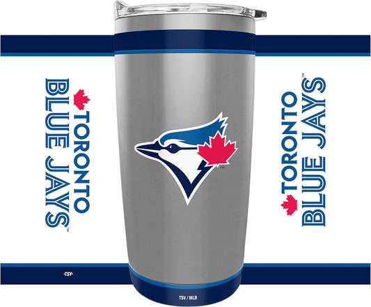 MLB Toronto Blue Jays 20-ounce Stainless Steel Tumbler