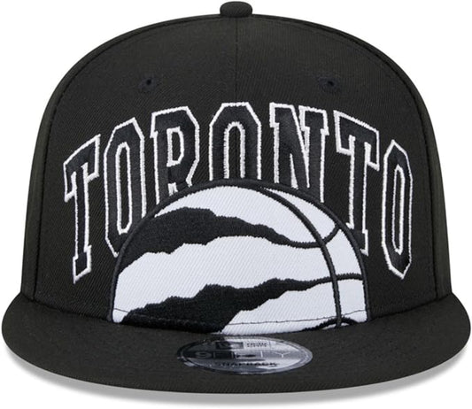 New Era NBA Toronto Raptors 2023 Tip Off 9FIFTY Adjustable Snapback Hat - Black/White