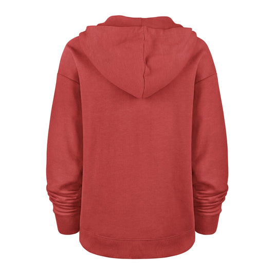 '47 NHL Women's Calgary Flames Wrapped Up Kennedy Hoodie - Red