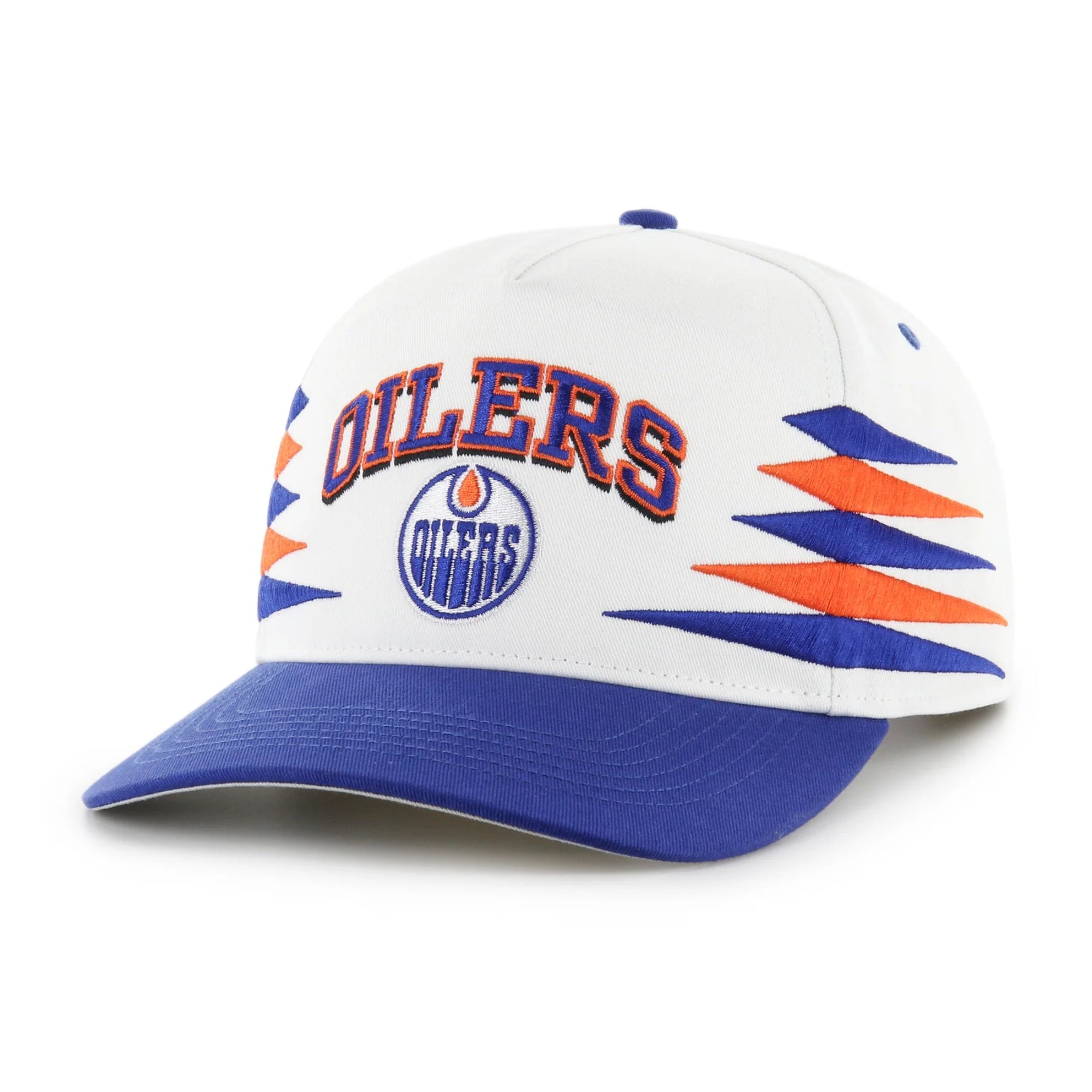 Cappellino 47 Brand Low Snapback Edmonton Oilers - Blu Reale, Taglia Unica, Perfetto Per I Fan