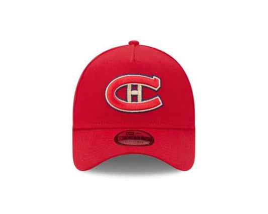 New Era 9FORTY A-Frame NHL Montreal Canadiens 2026 Heritage Classic Adjustable Snapback Hat - Red