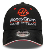 New Era 9FORTY Formula 1 MoneyGram Haas Team Adjustable Velcro Hat - Camo/Black