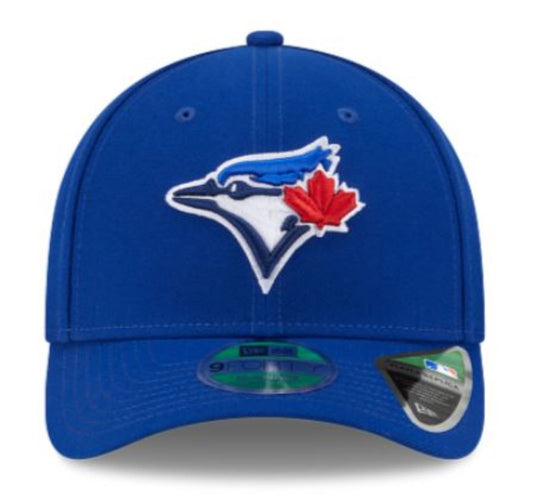 New Era 9FORTY M-Crown MLB Toronto Blue Jays 50th Anniversary Side Patch Player Replica Adjustable Snapback Hat - Royal Blue