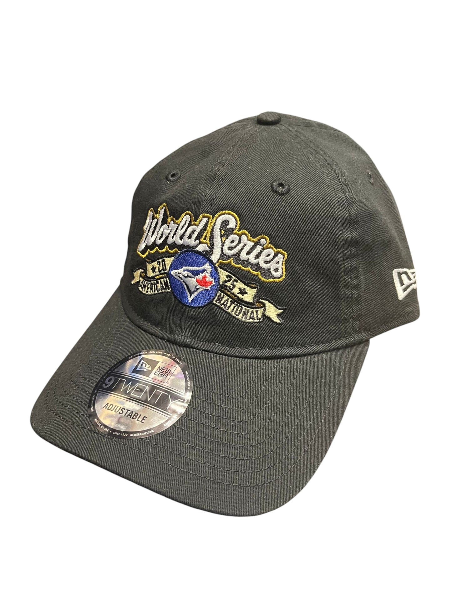 New Era 9TWENTY MLB Toronto Blue Jays 2025 ALCS Champions Snapback Adjustable Cap - Black