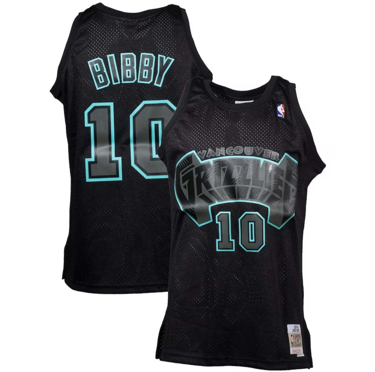 Mike Bibby Vancouver Grizzlies Mitchell Ness Hardwood Classics Dynam The Sports Collection