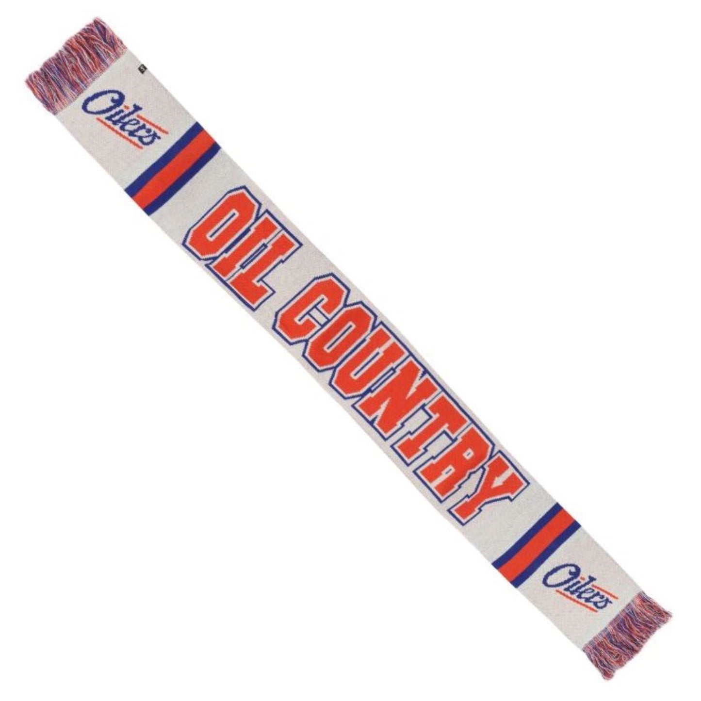 47 NHL Edmonton Oilers Breakaway Scarf - White/Orange