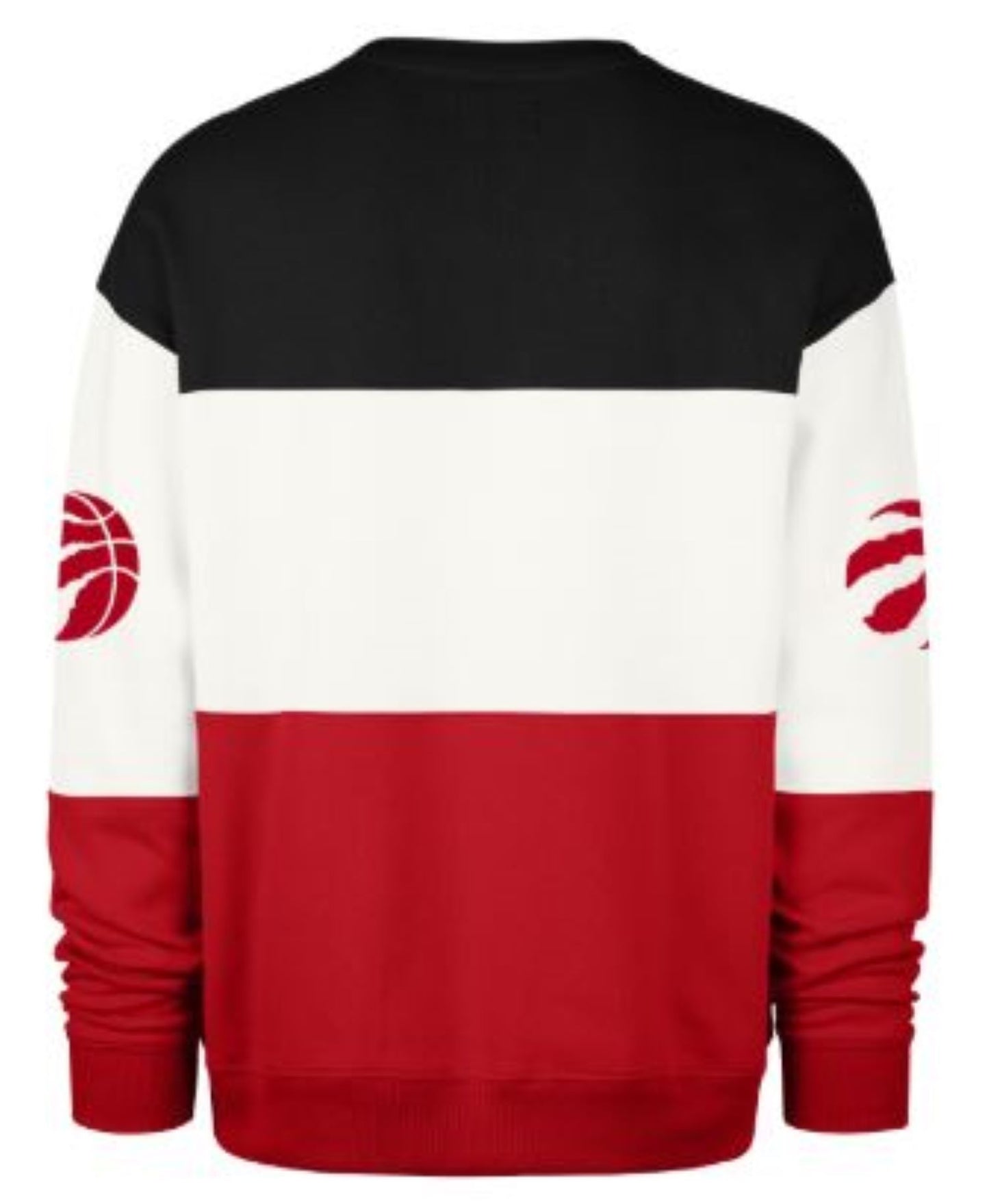 '47 NBA Toronto Raptors Breeze By Maximalist Crewneck - Red/White