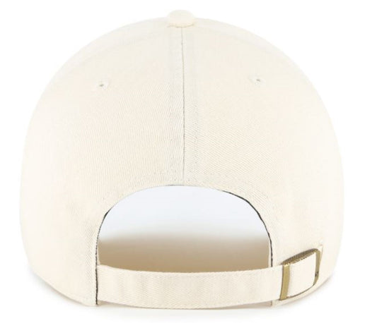 '47 NHL Edmonton Oilers Clean Up Adjustable Cap - White/Blue