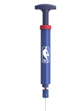 WILSON NBA and WNBA DRV Dual Action Basketball Pump - Blue