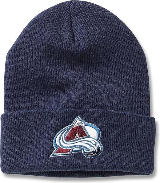 American Needle NHL Colorado Avalanche Knit Cuffed Hat - Navy