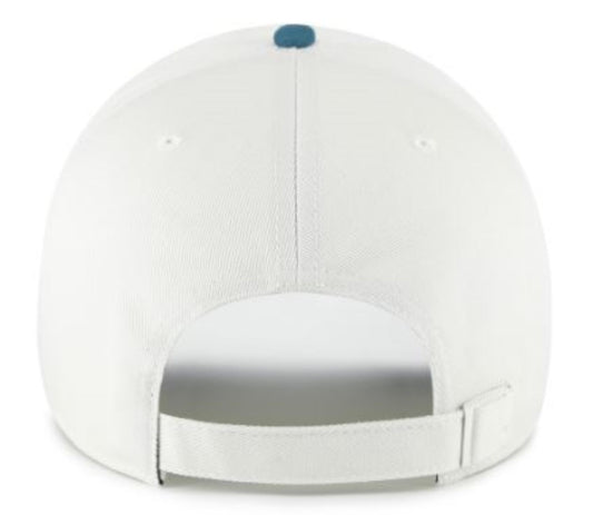 ’47 NHL Edmonton Oilers Contemporary TT Clean Up Adjustable Hat - White/Blue