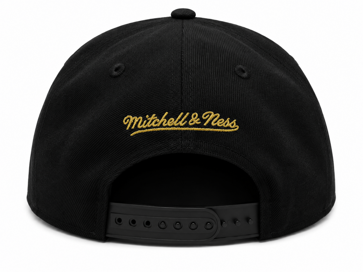 Mitchell & Ness MLB Toronto Blue Jays Cooperstown Sidepatch Original Fit Snapback Hat - Black/Gold
