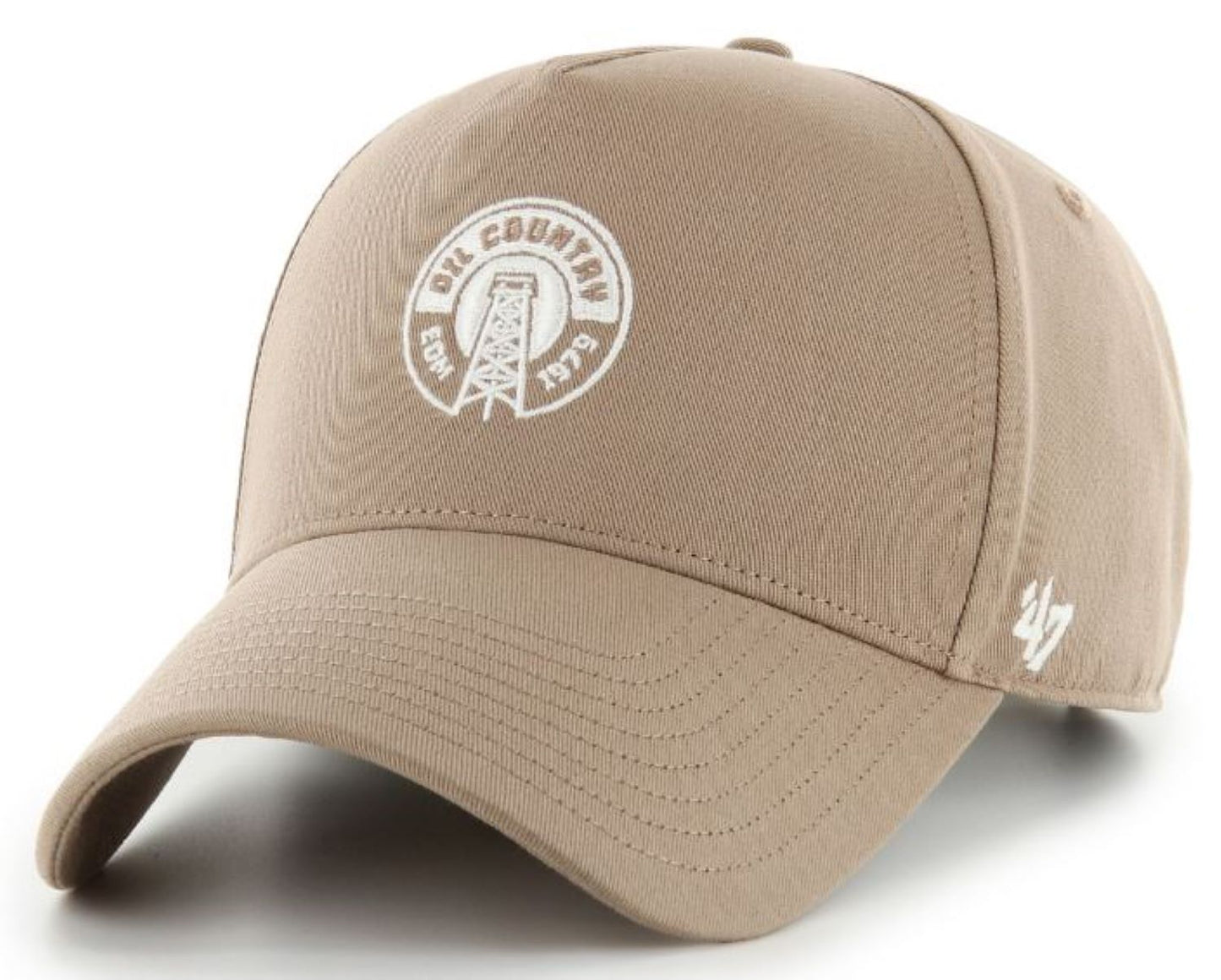 '47 NHL Edmonton Oilers Foundational DT Offside Clean Up Hat - Tan