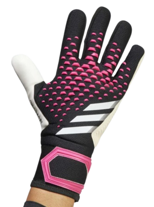 Adidas Predator Pro Promo Goalkeeper Gloves - Black/White/Pink (HN5570)