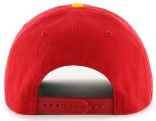 '47 NHL Calgary Flames Golden Age Replica Hitch Snapback Hat - Red