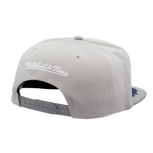 Men's Mitchell & Ness Gray Toronto Maple Leafs Munch Time Snapback Hat
