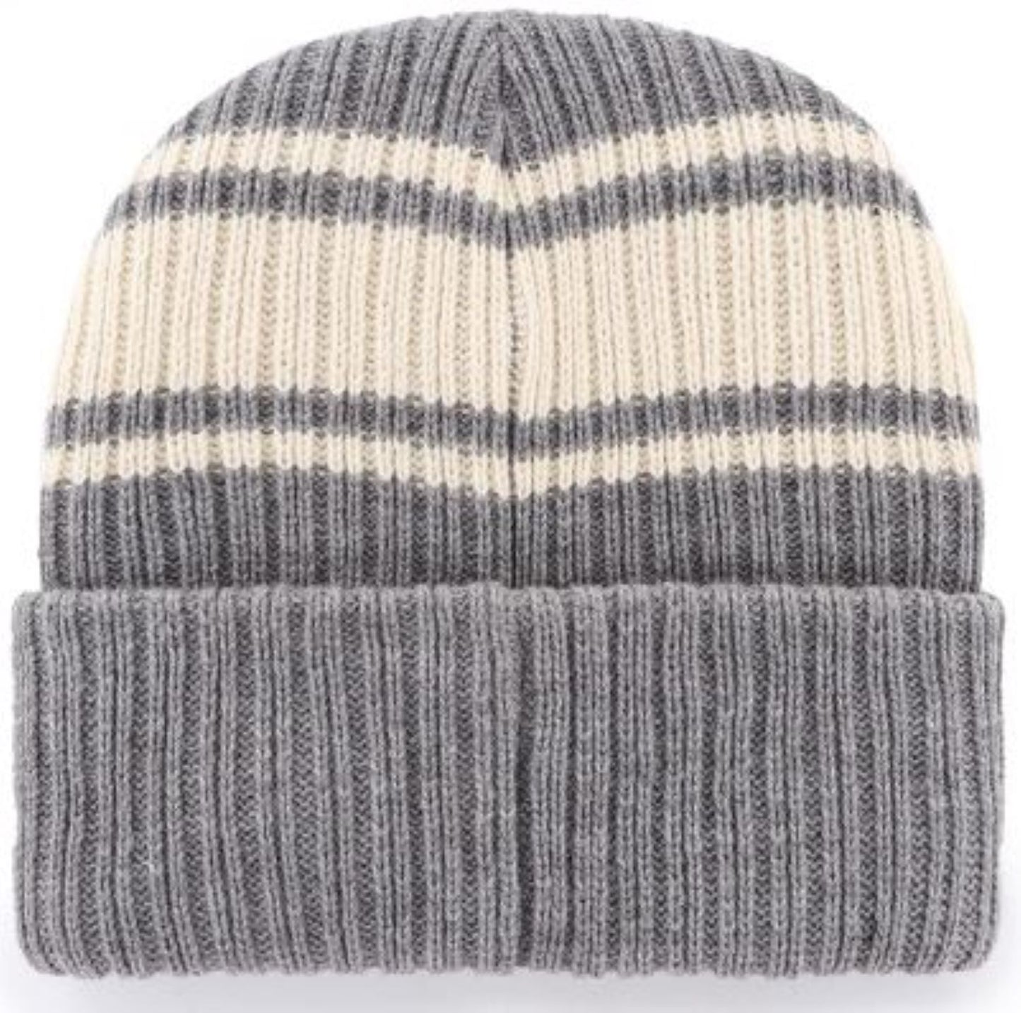 47 NHL Ottawa Senators Harbor Stripe Cuff Knit Beanie - Grey/White