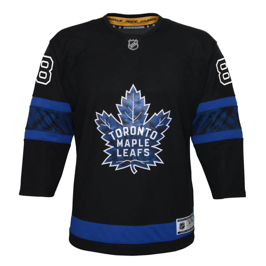Youth NHL Toronto Maple Leafs William Nylander #88 Alternate Jersey - Black