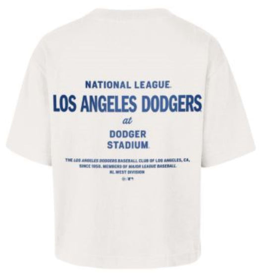 '47 MLB Los Angeles Women's Leon City Tee - White