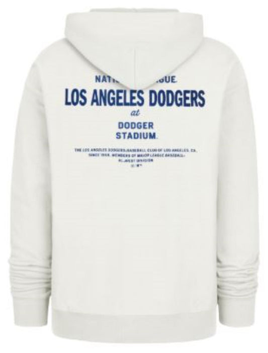 '47 MLB Los Angeles Dodgers Leon Foundation Hoodie - Cream